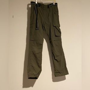 Baggy Green Cargos. Water resistant